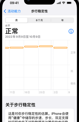 玄武iPhone手机维修如何在iPhone开启'步行稳定性通知'