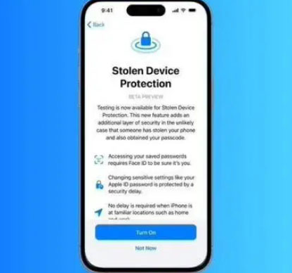 玄武苹果授权维修店分享被盗设备保护功能开启方法 