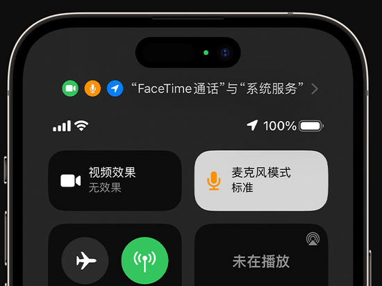 玄武苹果授权维修网点分享iPhone在通话时让你的声音更清晰 