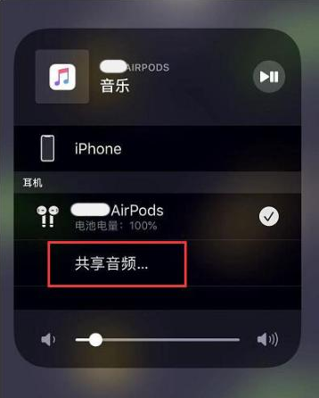 玄武苹果14音频维修点分享iPhone14音频共享设置方法 