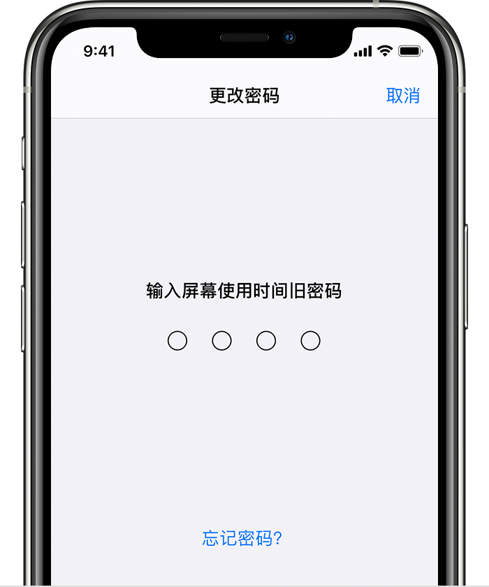 玄武苹果手机维修分享iOS 14 忘记屏幕使用时间密码怎么办 